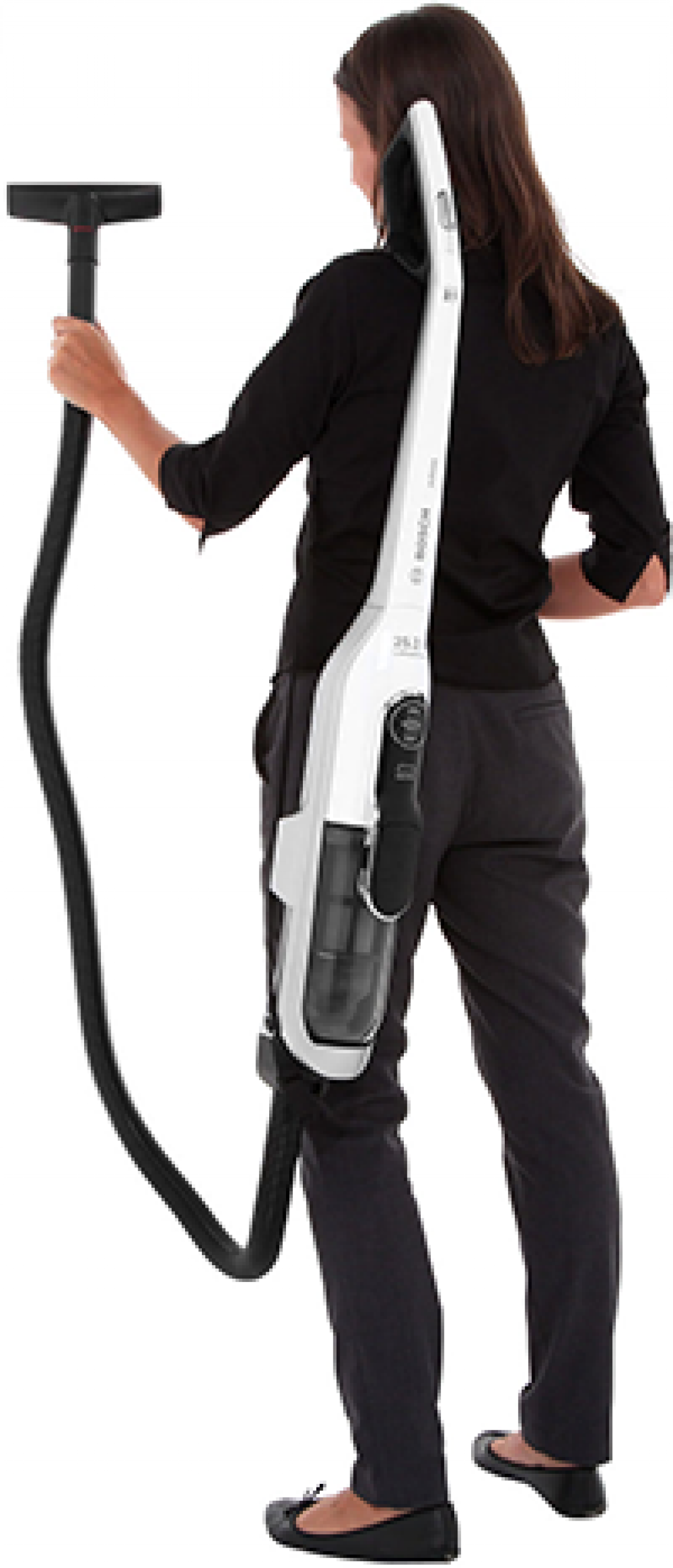 Bosch Athlet cordless vacuum in backpack mode
