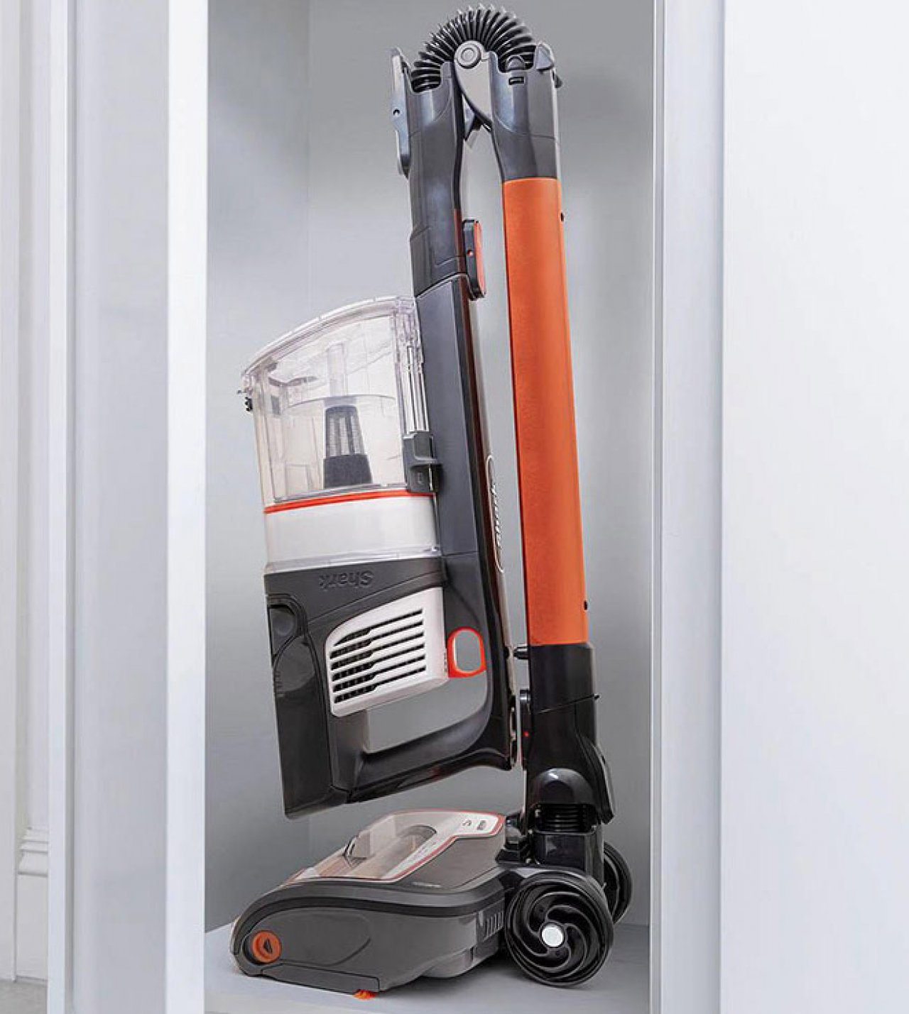 Shark Cordless Stick can fold away for easy storage