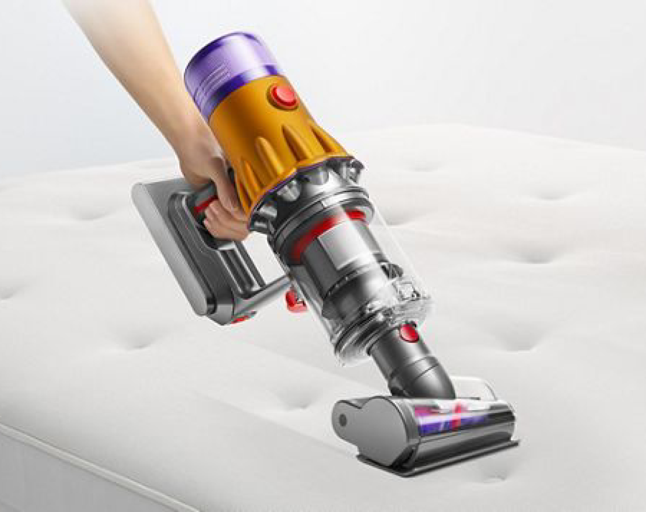 Dyson V12 in handheld mode
